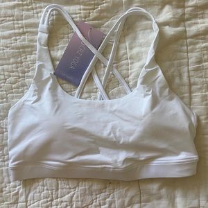 NWT CRZ Yoga Strappy Sports Bra